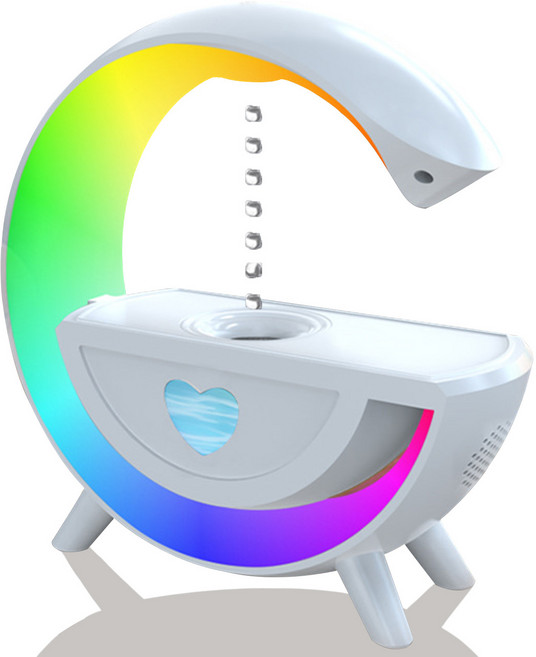 무중력가습기 블루투스 스피커 멀티 비비드 무드등 가정용 테이블 침실 스피커 윈터가습기, 귀여운가습기