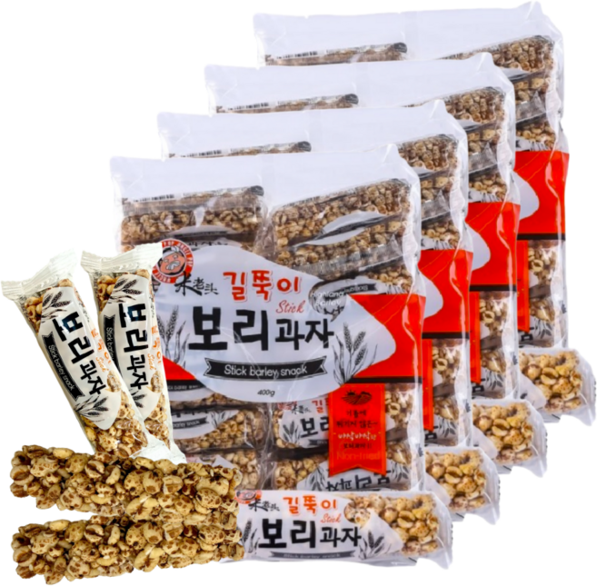 길쭉이 보리과자, 12.5g, 128개