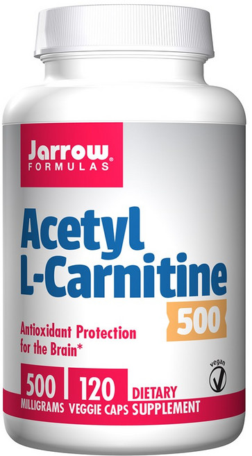 Jarrow FORMULAS 賈羅公式 乙醯左旋肉鹼素食膠囊 500mg, 120顆, 1罐