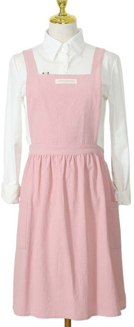 마벨인홈 러블리 린넨 포켓 원피스 앞치마