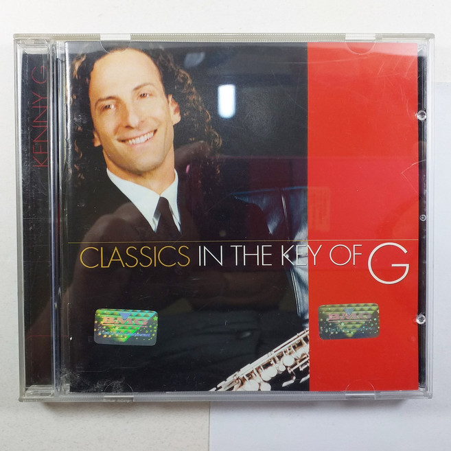 (중고CD) 케니 지/ CLASSICS IN THE KEY OF G/ SUMMERTIME/ THE LOOK OF LOVE/ 라이센스/ 음반 상태 NM