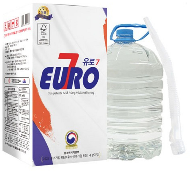 유로7 요소수 10L 특허 7건 국내생산 유록스 애드블루 이강산닷컴, 1개