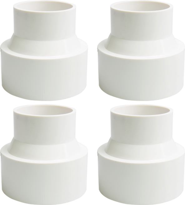 PVC 이경 소켓 레듀샤 VG2, 4개