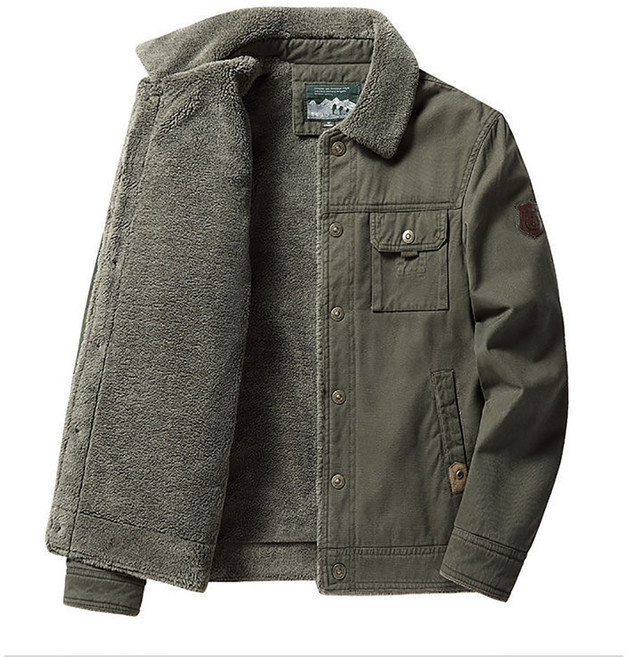 추동 남성 기모 카고 야상 캐주얼 점퍼 패딩 셀럽당 T0187