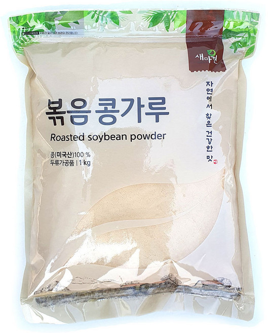 새마원 소연 볶은콩가루 업소용 볶음 인절미 팥빙수 고소한 콩가루, 1개, 1kg
