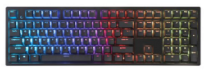 COX 콕스 엠프리스 RGB PBT 완전방수 유선 일반형 키보드, 블랙바디(블랙 키캡), 무접점