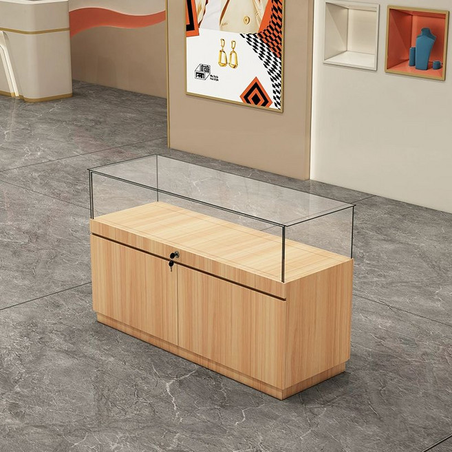 주얼리 쇼케이스 진열대 디스플레이 귀금속 보석 진열장, 80x40x90 서랍형 화이트, 1개