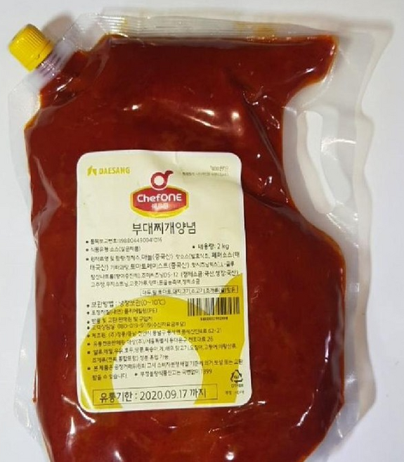 대상 부대찌개 양념, 1개, 2kg