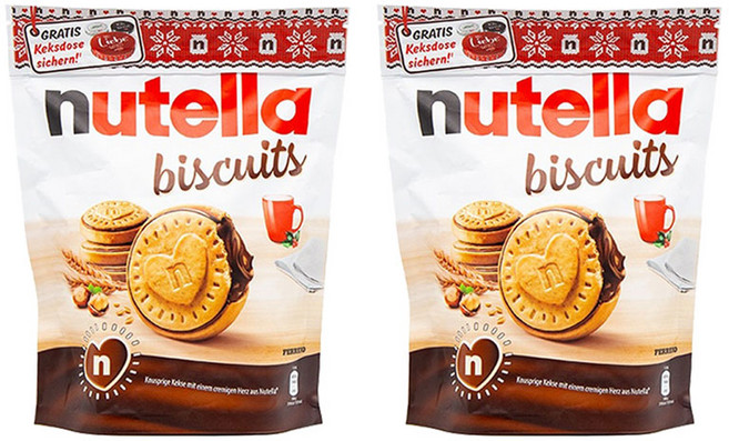 누텔라 비스킷, 304g, 2개