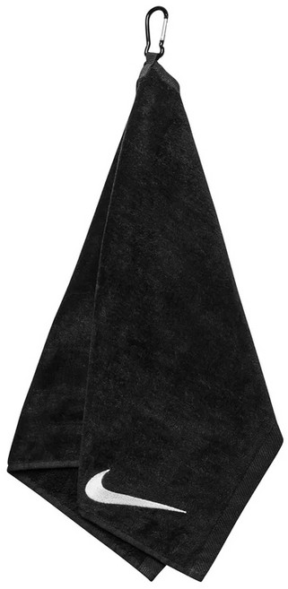 나이키 코튼 골프 클럽 타월 벨루어 클립온 수건 카라비너 포함, 61cm x 41cm, 1개