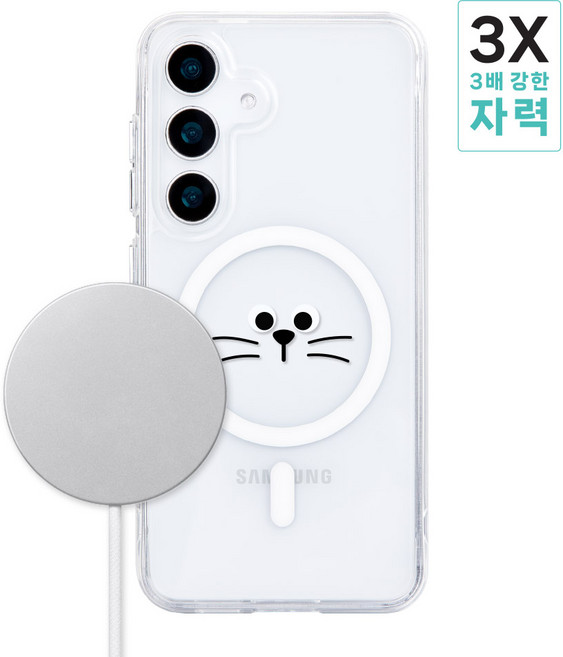 갤럭시A16 A165 전용 강력한 맥세이프 디자인 투명케이스