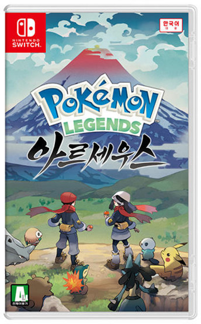 포켓몬 레전드 아르세우스 닌텐도 스위치 정품 게임 타이틀 팩 한글판 (국내 배송)