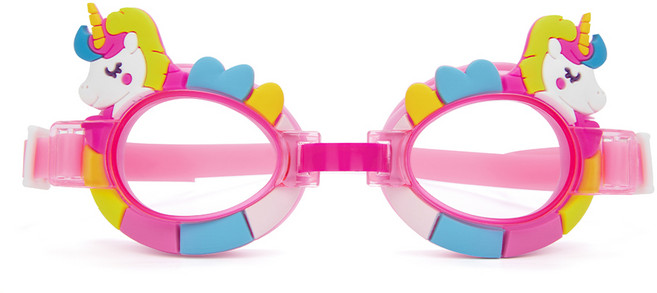 비비노리 KC인증 김서림방지 유아 어린이 물안경 캐릭터 수경 6종, 1개, 유니콘