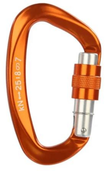 등산 산악 작업 카라비너 현장 키걸이 키링 후크 체인 암벽 등반 모양 버클 안전 나사 잠금 용수철 장착 게이트 알루미늄 야외 트