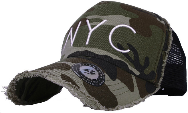 두두픽스 보씨엘 NYC 빈티지 매쉬캡 야구모자 KRM1154