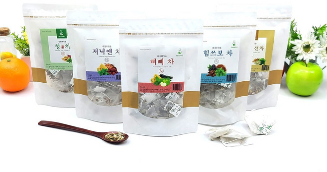 차별화된 맞춤차 건강차 전통차 허브차 부모님선물 침출차 티백차, 청차(팩)20티백, 1개, 20개입