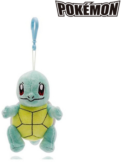 포켓몬스터 꼬부기 가방고리 봉제 인형, 혼합색상, 13cm, 1개