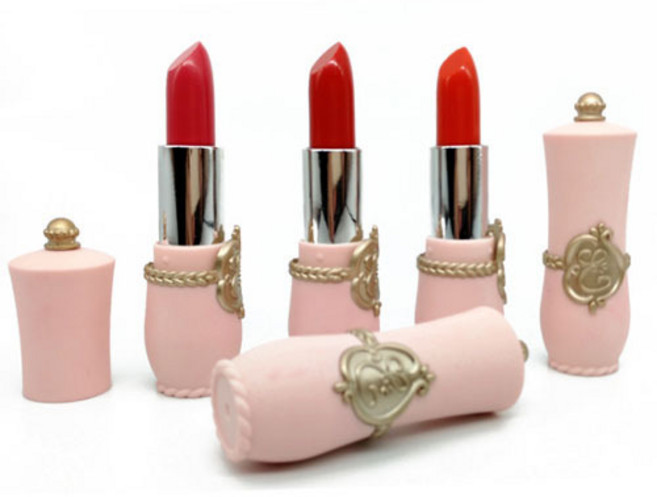 햅번 립스틱용기(핑크), 1개