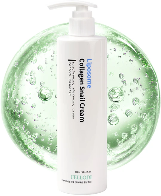 펠로디 리포좀 콜라겐 달팽이 크림 2주 사용후 리프팅 모공 면적 노화지수 톤업 볼륨 안면 주름 개선 임상 완료 수분 재생, 1개, 300ml - 쿠팡