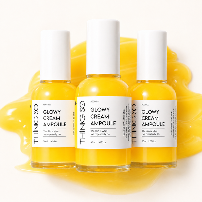 띵쏘 글로이 히알루론산 미백 탄력 앰플 50ml 3개