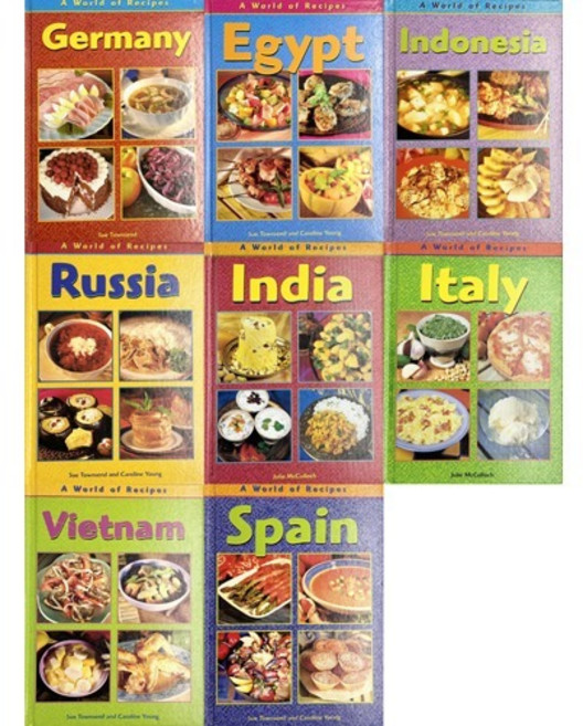 A World of Recipes 영어 논픽션 세계 음식 문화 초등 고학년 중학생 (8종 택1), F