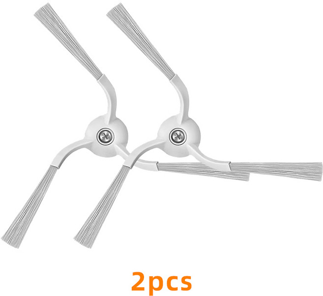 호환 가능한 DJI ROMO S/ROMO A/ROMO P 로봇 진공 사이드 브러시 예비 부품, 2개, S