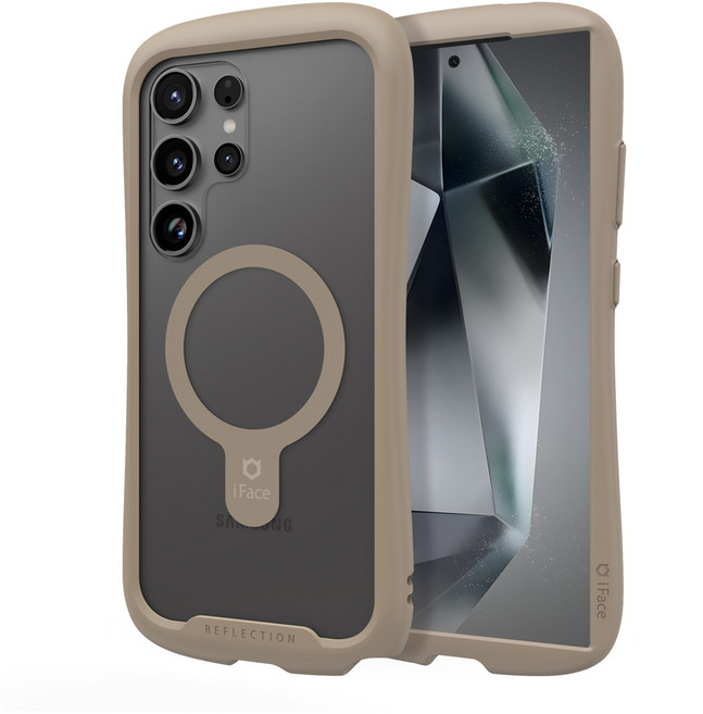 아이페이스 갤럭시 S24 울트라 리플렉션 맥싱크 맥세이프 호환 강화유리케이스