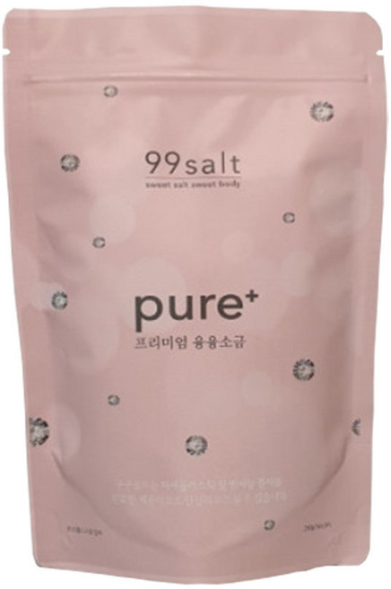 구구솔트 1000도씨 미네랄 용융소금 조리용 파우치, 250g, 1개