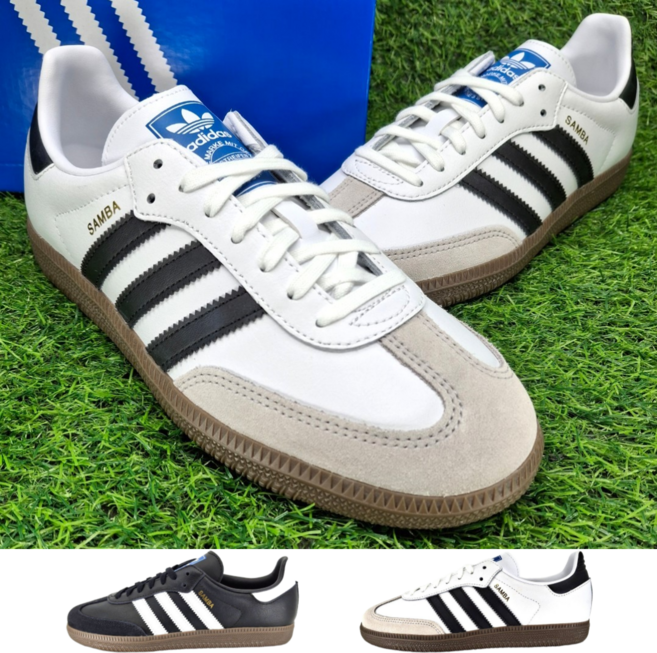 [정품] 아디다스 삼바 OG 스니커즈 운동화 +리넨파우치