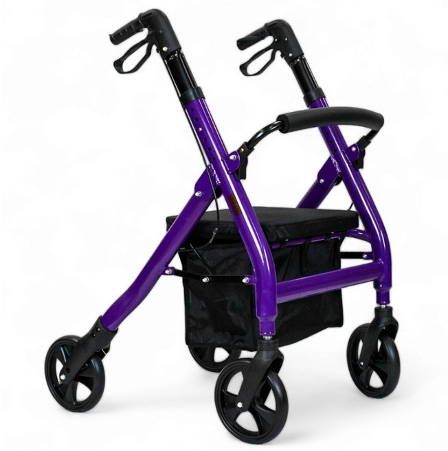 필리티 보행보조기 성인용 어르신보행기 노인보행기 실버카, 퍼플(진보라), 1개