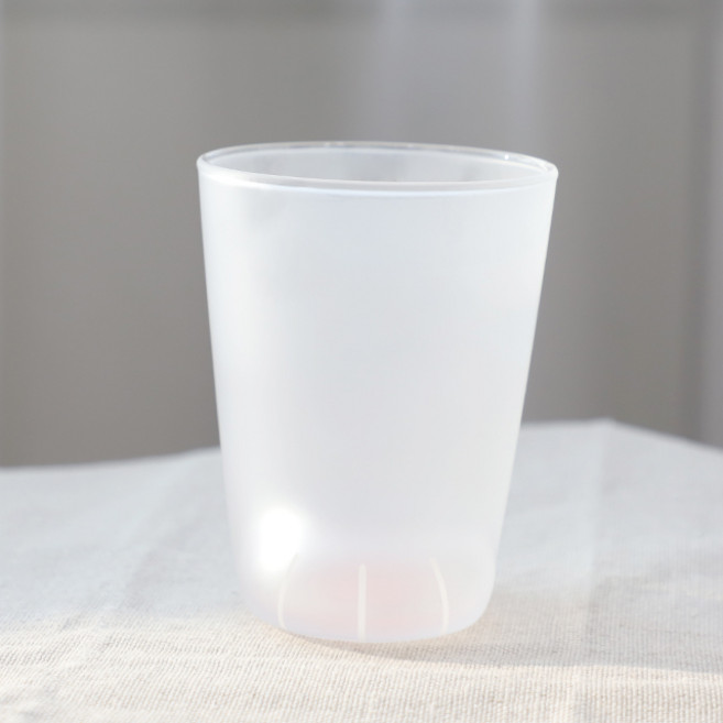 코코네코 고양이발 유리컵 230ml (아기고양이), 무지(불투명), 1개