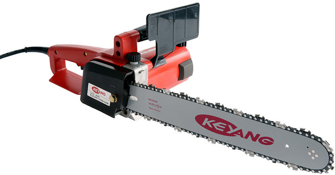 계양 전기체인톱 LCS-400L(400mm) 1460W 91번 28.5코 국내생산품, 계양 체인톱 LCS-400L 400mm 전기톱 안전 바, 1개