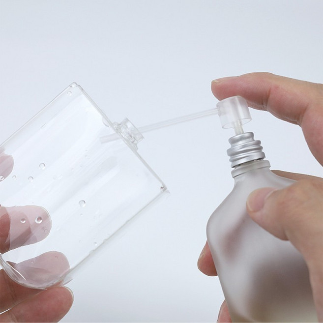 향수 공병 옮기기 소분 주사기 스포이드 깔때기 리필 스틱 화장품 토너 펌프 스킨 오일 에센스 미스트 액체, 1개, 소분 펌프