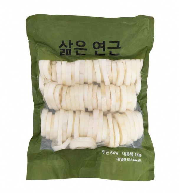 삶은연근 1kg 자숙연근, 1개