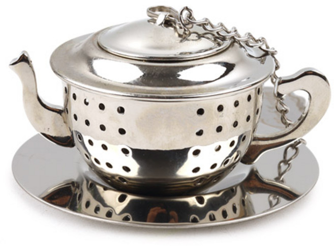 허브가든 인퓨져 하트 집게망 / 차망 / 차거름망, 1개