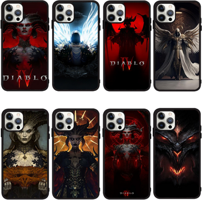 게임 디아블로4 폰케이스 국내 전기종제작 S5 S6 S7 S8 S9 S10 아이폰13프로맥스 갤럭시와이드5 G998 아이폰13미니 a21s S23 제트플립3