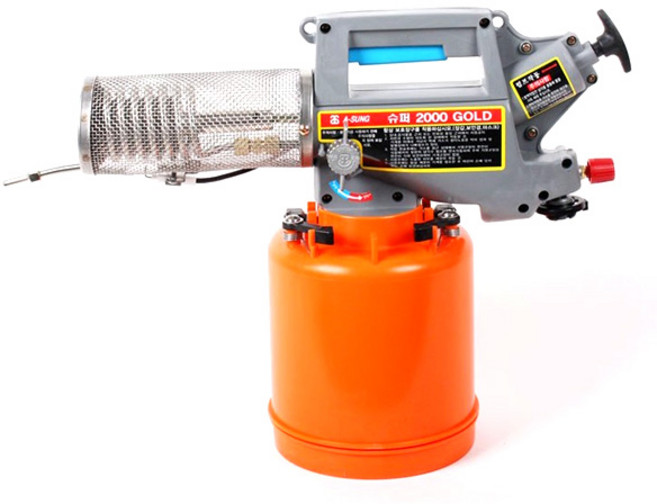 소형연막기/연막살충기/아성연막기/슈퍼2000골드/소형분무기/소형살충기/방역소독기/연막소독기, 01.슈퍼2000골드, 1개