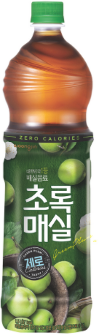 초록매실 제로, 1.5L, 12개