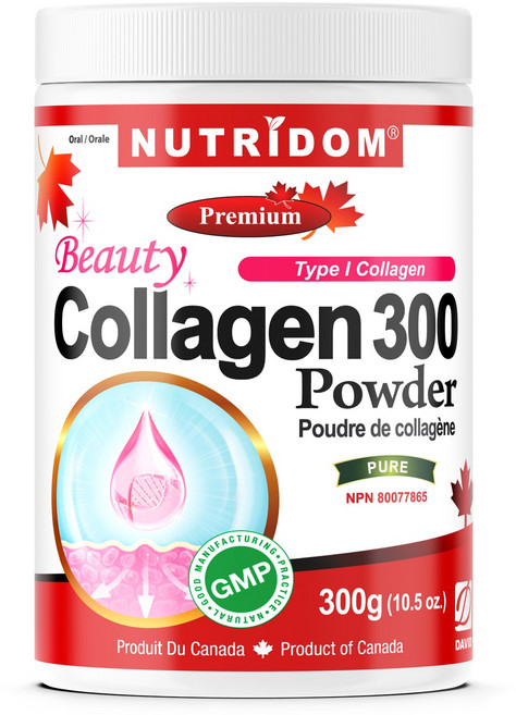 Nutridom 뷰티 콜라겐 분말 파우더 300g 소콜라겐 체중관리 피부건강 N204, 1개