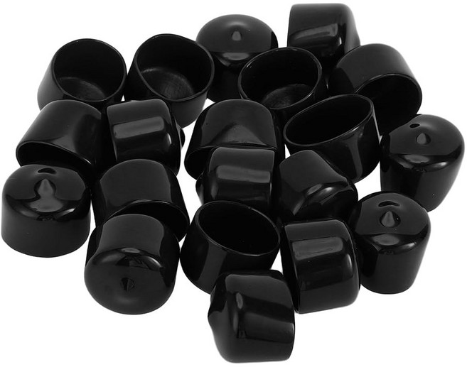 인피니토 휠 러그 너트 볼트 외부 19mm 림 타이어 나사 먼지 캡 커버 보호 플라스틱 블루, Gray