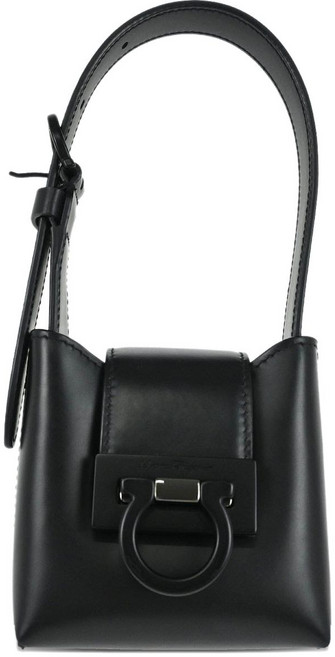 프라다 중고 2010's 간치니 레더 숄더 백