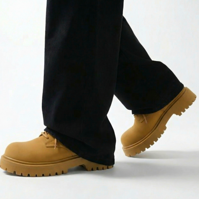 루시에 5cm 키높이 남자 더비슈즈