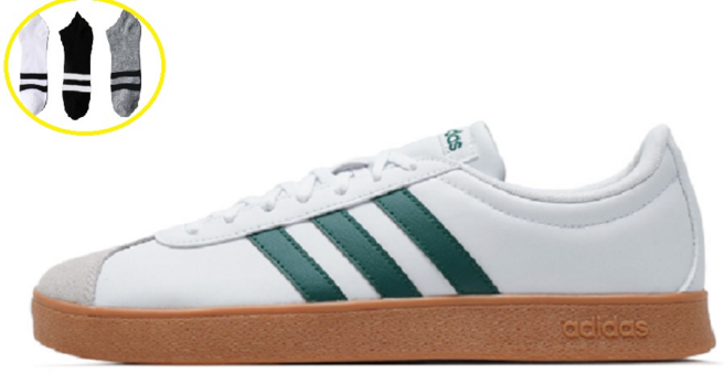 [아디다스] VL 코트 베이스ID3709 ID3710 ID3711 ID3712 + 발목양말