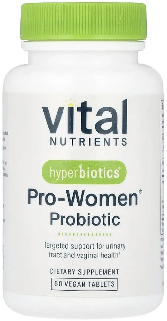 바이탈뉴트리언트 Hyperbiotics Pro Women 프로바이오틱 비건정제 60정, 바이탈 뉴트리언트 Vital Nutrients 하이퍼바, 1개 - 쿠팡