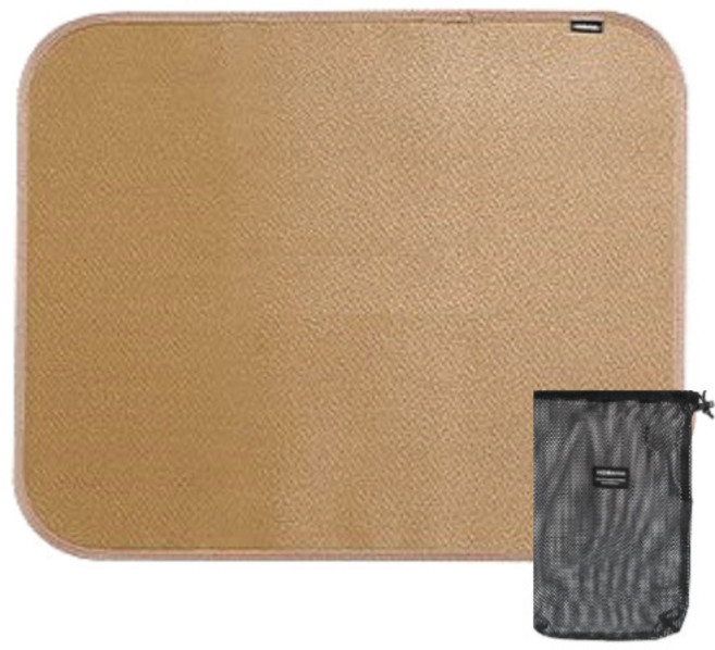 라온플렉스 캠핑 방염매트 방염포 난로 화로대 방열 시트 실리콘 코팅 버너 받침대, 탄 XL, 1개