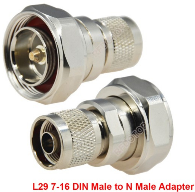 와이파이 라우터 10개/묶음 L29 DIN16-7 수컷 플러그에서 L16 N 커넥터로 와이파이 라디오 안테나용 N-J에