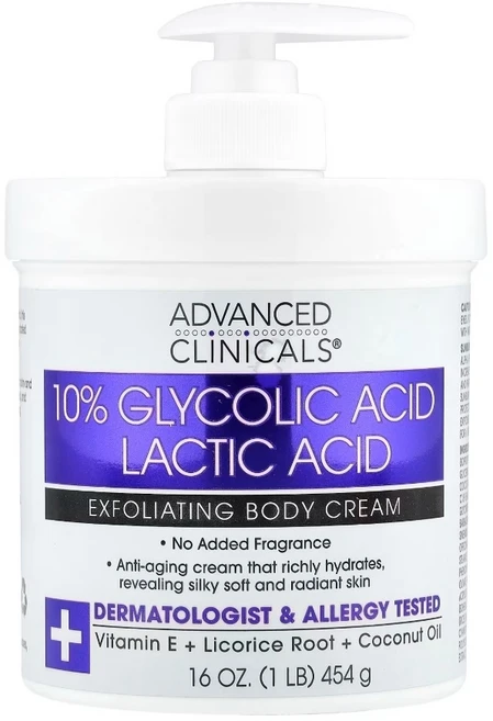 어드밴스드 클리니컬스 각질 바디크림 454g 글라이콜산 락틱애씨드, 1개 - 쿠팡