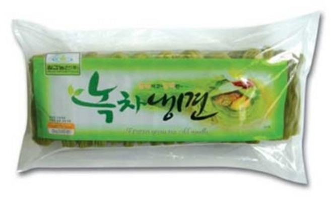 [칠갑농산] 녹차냉면 2kg 냉면사리 냉동, 1개