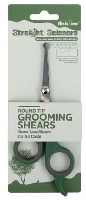 histotree안전가위 그린(M) 강아지 애견, 그린, 1개