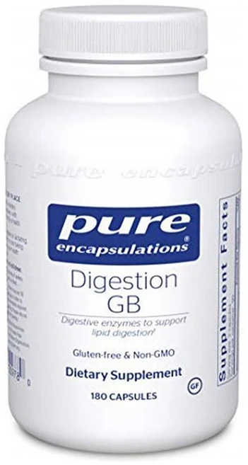 Pure Encapsulations 퓨어인캡슐레이션 다이제스션 GB 180캡슐, 1개, 180정 - 쿠팡
